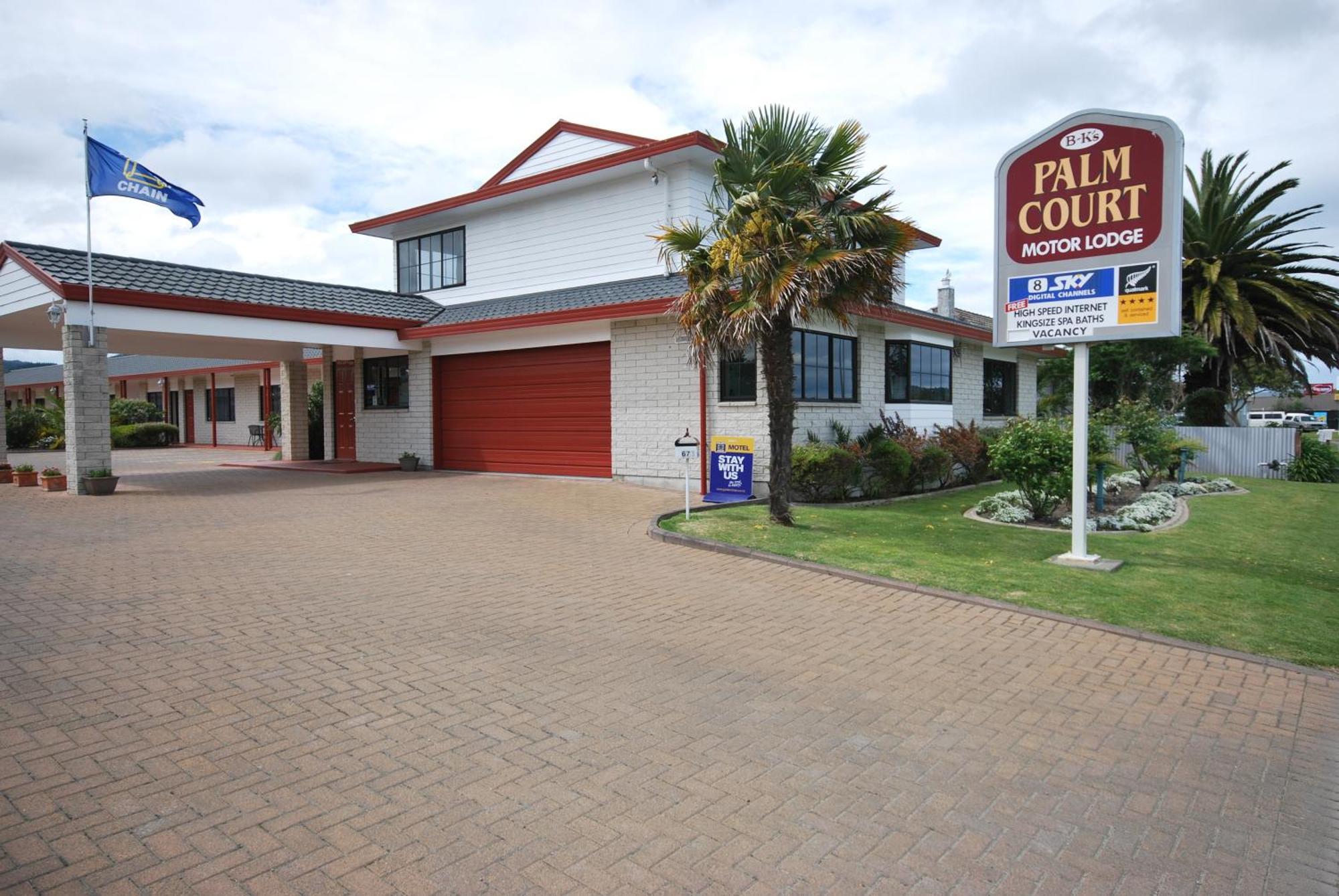 Bks Palm Court Motor Lodge Gisborne Buitenkant foto